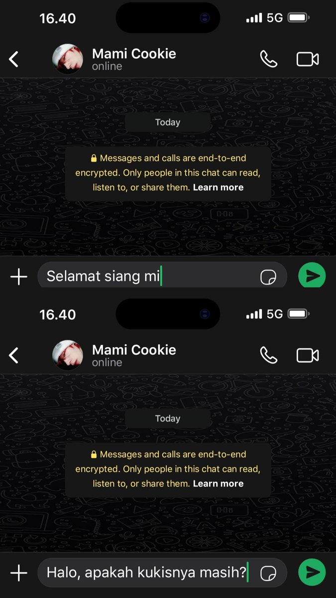 merahcn's tweet photo. [🍪] 20
         Tutorial chat buat pesen Cookies ala Pak Sergeant https://t.co/VkYv1oPrl5
