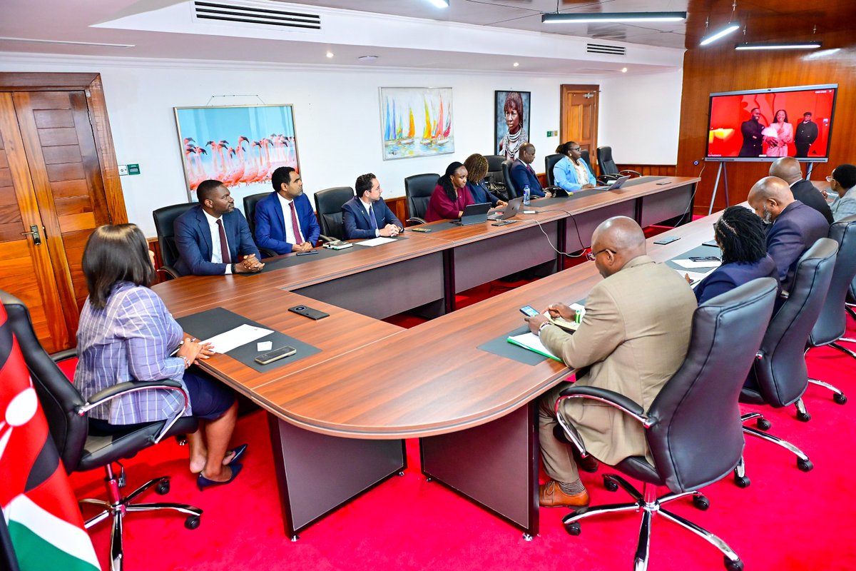 rebecca_miano's tweet photo. Had quite a productive engagement with CAF Acting General Secretary, Samson Adam alongside Football Kenya Federation @FKEKenya President Hussein Mohamed as we align our plans for the upcoming AFCON 2027 tournament. 

While AFCON will be a  celebration of African football excellence, it is equally a game-changer for Kenya’s tourism sector. As fans travel across our cities and coastal regions to support their national teams, the ripple effect will extend far beyond the stadiums. From our boutique hotels and city lodges to our national parks, coastal resorts, and local culinary spots, visitors will experience the true warmth of Kenyan hospitality.

 Major sporting events create incredible opportunities for local tour operators, transport providers, artists, and small business owners who form the heartbeat of our travel economy.

As we prepare our infrastructure and hospitality networks to deliver a world-class event, we look forward to turning every football enthusiast into a lifelong ambassador for Magical Kenya.

Kenya is ready to welcome Africa and the world 🇰🇪!
