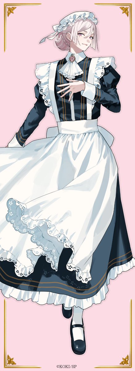 boysbemaid_koki's tweet photo. -ˋˏ ༻❁ メイドボーイ部 四変化 𝟚人目 ❁༺ ˎˊ-

メイド服🫖➪制服🏫➪私服👔➪メイド服🎀 https://t.co/vejqBRTpNw