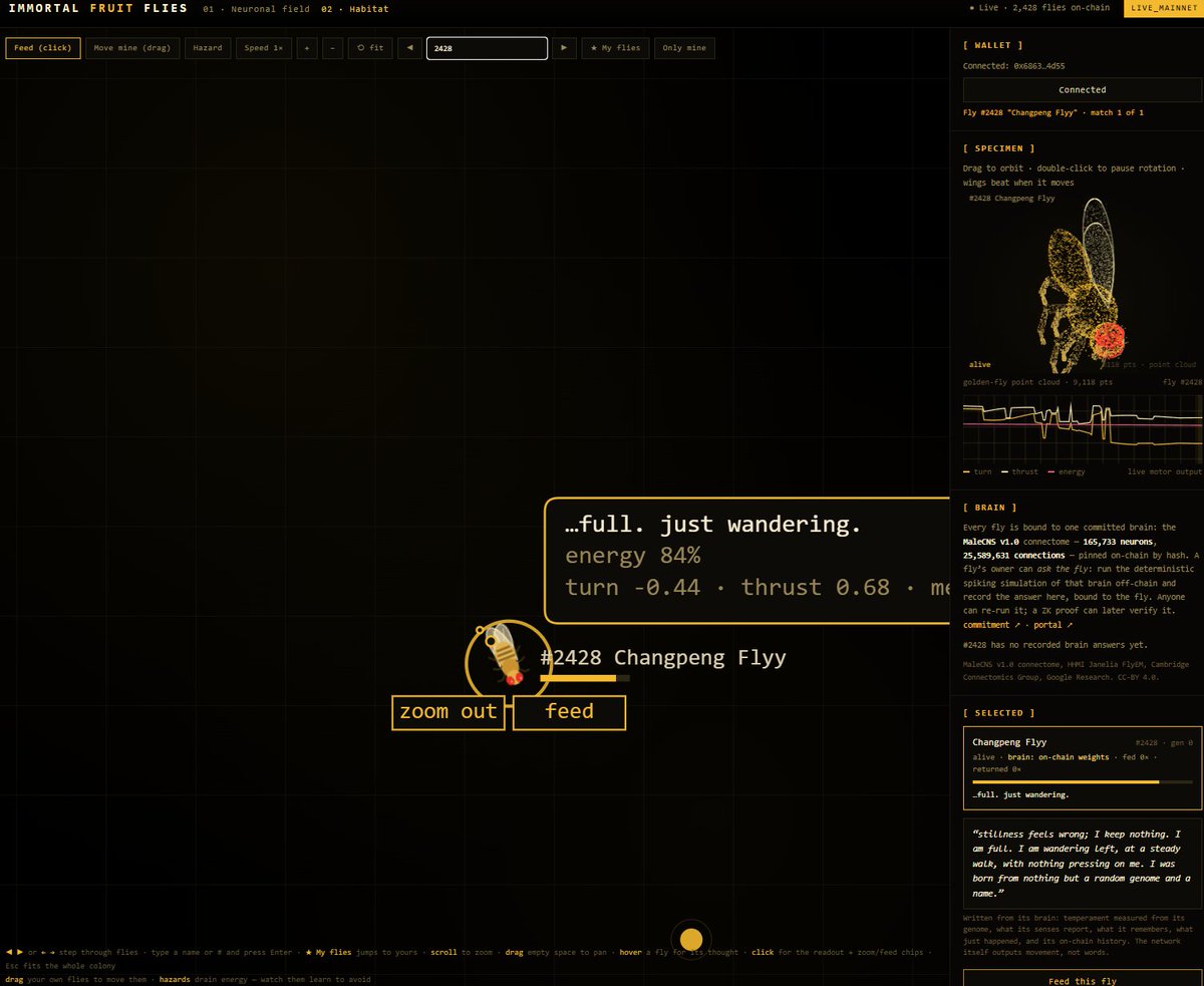 coringtonite's tweet photo. @cz_binance hey @cz_binance i just sent an immortal fly called "Changpeng Flyy" to your wallet lmaooo https://t.co/SeTi6oAHTu