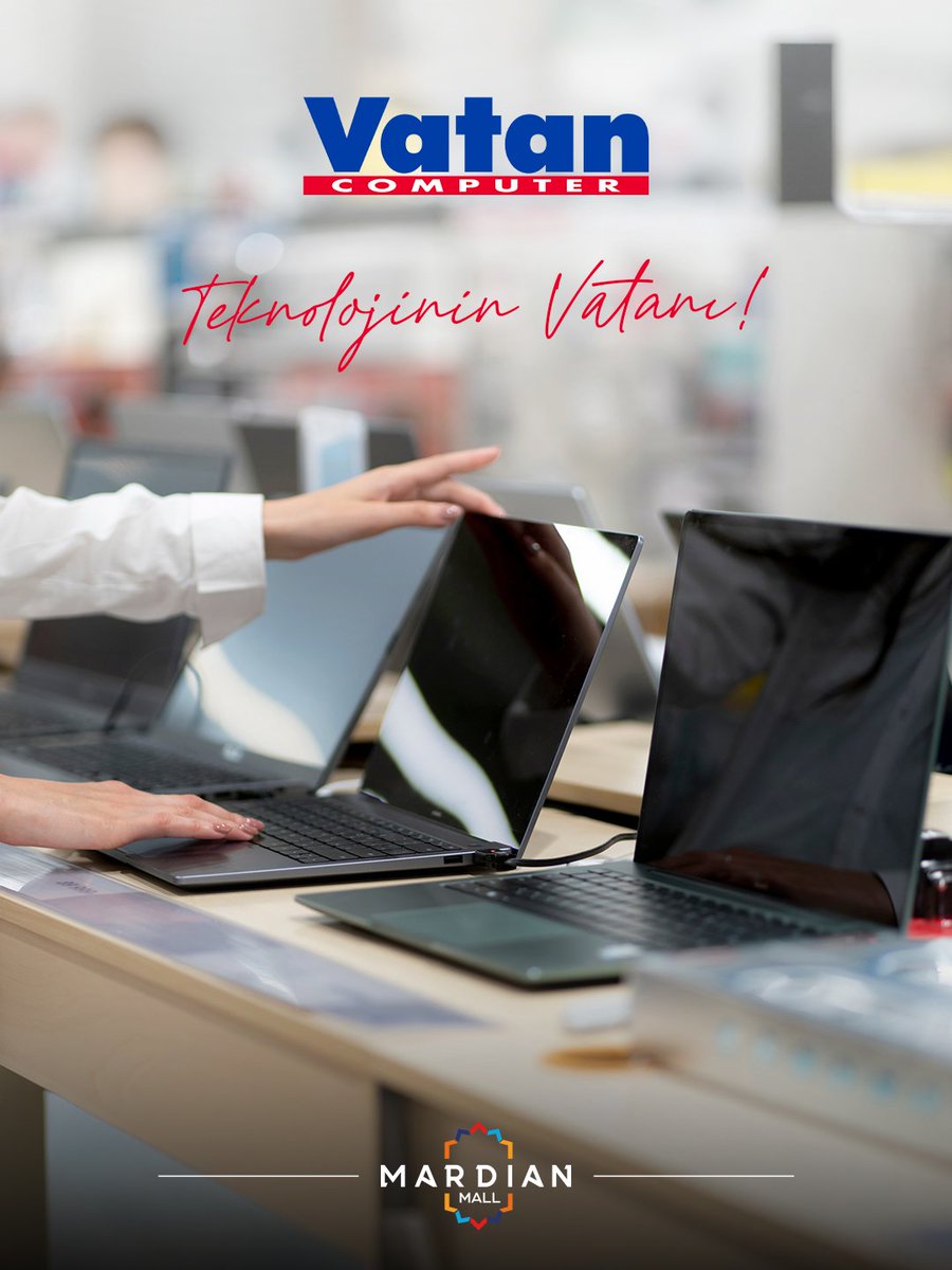 mardianmallavm's tweet photo. Teknolojinin gücünü ve yeniliğini bir arada keşfetmek için doğru adres: Vatan Computer! 💻✨
İhtiyacınız olan teknoloji ürünleri ve daha fazlası Mardian Mall’da sizleri bekliyor.
#VatanComputer #MardianMall #Teknoloji https://t.co/unzd7OTROY