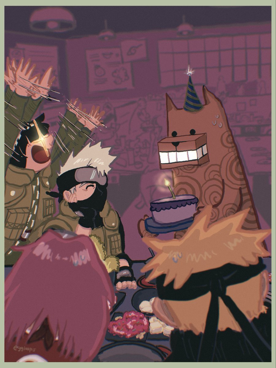 eggloops's tweet photo. KAKASHI DAYYYYYYYYYYYY https://t.co/vwAPF6qvJA
