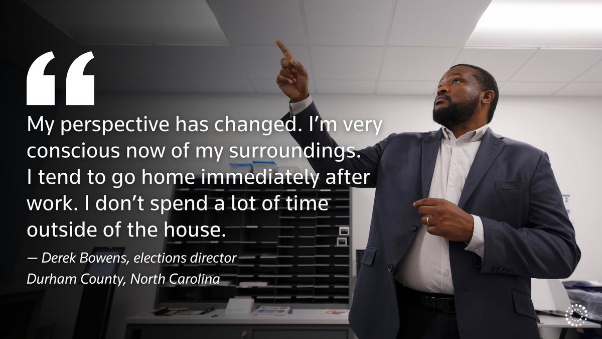 specialreports's tweet photo. Election officials say years of false election-fraud claims have raised the threat of harassment and violence, prompting a wave of security upgrades across the country. Read our special report: https://t.co/jPLHfA4X5K https://t.co/DkYF42YvYJ