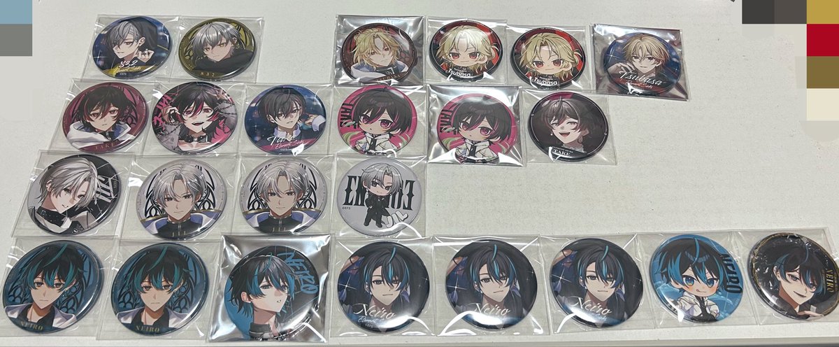 atya1123's tweet photo. Element Sicks EL6 グッズ 缶バッジ チェキ風トレカ 交換

求➜💜(XXI＞cy＞その他等身)
譲➜画像のもの

cyとAddictは同種交換優先です。
郵送のみ📮
お気軽にお声掛けください🙌

 #EL6グッズ交換 #EL6グッズ #EL6交換 #EL6グッズ買取 https://t.co/9ElAXccMGP