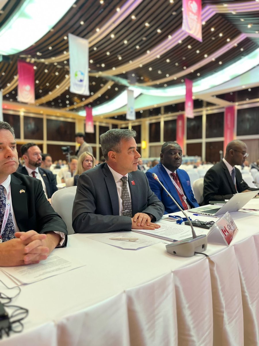 CanadainLaos's tweet photo. Lao PDR is helping lead global efforts toward a world free of #ClusterMunitions
At the 3 Review Conference in Vientiane, Ambassador Vachon delivered π¨π¦'s statement on Monday, thanking Lao PDR for its leadership & reaffirming π¨π¦'s commitment to peace
#UXOAction #CanadaLaos https://t.co/drpvZuSCE7