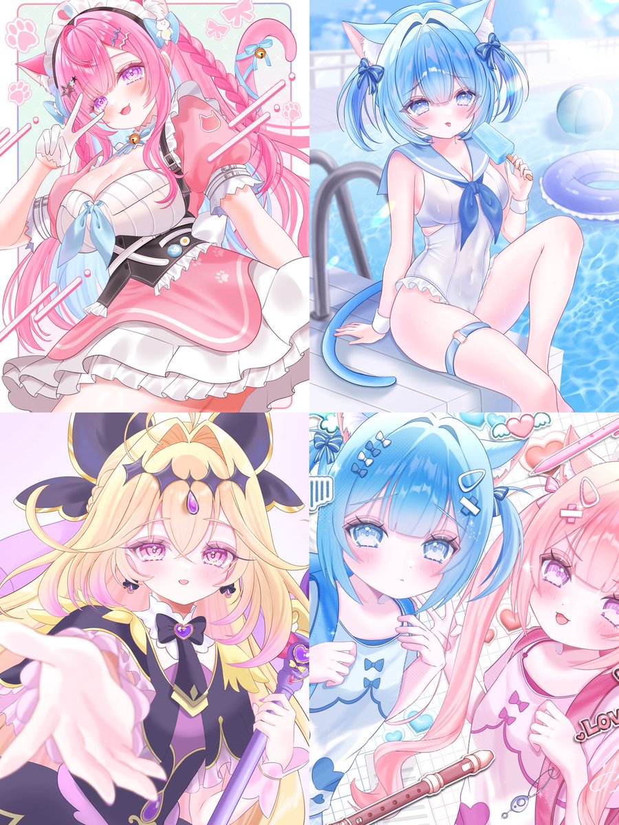 rin_rin_riiin05's tweet photo. 🎀無償イラスト企画🎀
フォロー&amp;リポストで抽選で1名様に1枚絵をおとどけします！
当選者様には9月中にお声がけいたします
（無償企画の納品時期は10月下旬~11月頃）

 #無償企画  #イラスト企画  #無償依頼 https://t.co/UqRUHqcGBe