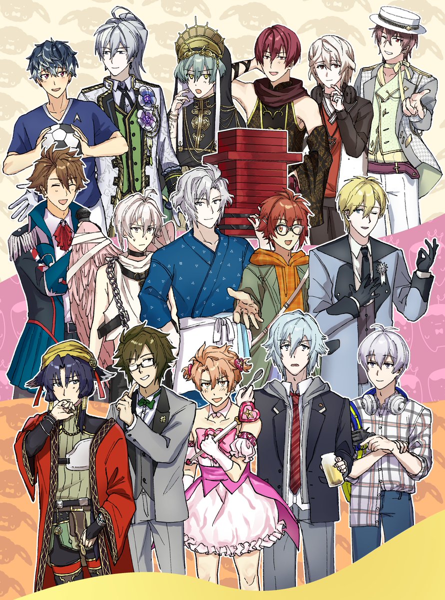 Nisiki_Inu's tweet photo. 犬がそれぞれアイナナキャラで一番好きな衣装です https://t.co/X78qW9DMtg