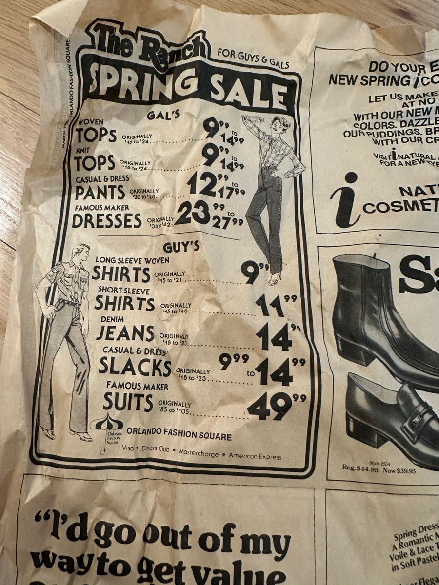 LisaEdelmira's tweet photo. These are prices from 1980. Compared to today’s purchasing power, things were actually more expensive back then. #OldTimes #Prices #USA #Progress https://t.co/m3ioT1fupq
