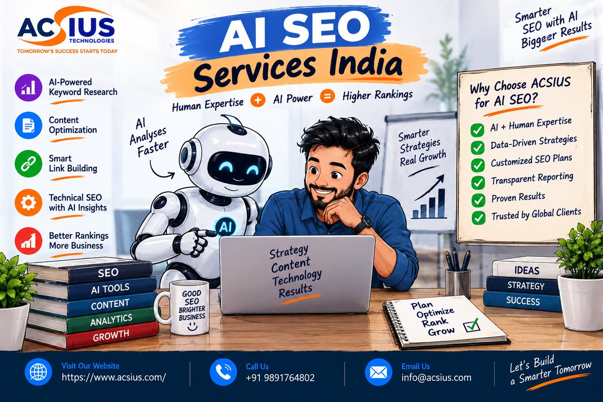 acsius's tweet photo. 🤖 AI SEO vs.🧑‍💻Human Content

Google updates keep proving one thing: pure AI content = ranking drops. Human-written, experience-based content = recovery &amp; growth.

AI optimizes. Humans connect.

🌐 Visit: https://t.co/ShZvo8wg2Q

#SEO #GoogleUpdate #HumanContent #AISEO #SEOTips https://t.co/bVBQYOS0Hl