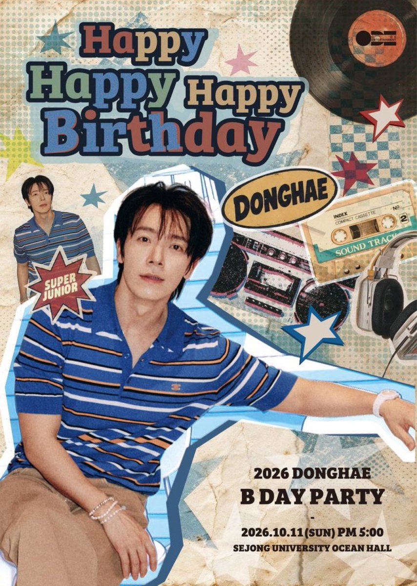 Yuigmu5t's tweet photo. Donghae 2026 B Day Party in Seoul🇰🇷
👉Time:10.11
👉Venue: Sejong University Ocean Hall

🌸Option
-Floor within 5/10 rows
-Floor random
-1F within 5 rows
-1F random 

Pls dm  if interested💫

#DONGHAE #ドンへ #スジュ #DONGHAE_BDAY_PARTY #韓国代行 #チケッティング代行 #本国代行 #センパチケット代行 #センパ代行 #チケット讓 #SuperJuniorDnE