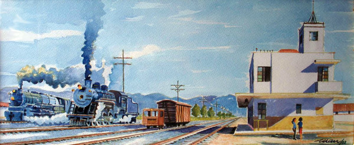 culturadetren's tweet photo. Hasta el 25 de octubre, @mferrocarrilcat alberga 'Remembranzas de trenes colombianos', una muestra del universo ferroviario de Miguel Ángel Víctor Umaña 'MAU', que invita a un viaje poético por la memoria y geografía del ferrocarril en Colombia.
https://t.co/OCgyf0j97G https://t.co/7TgBXAQaKb