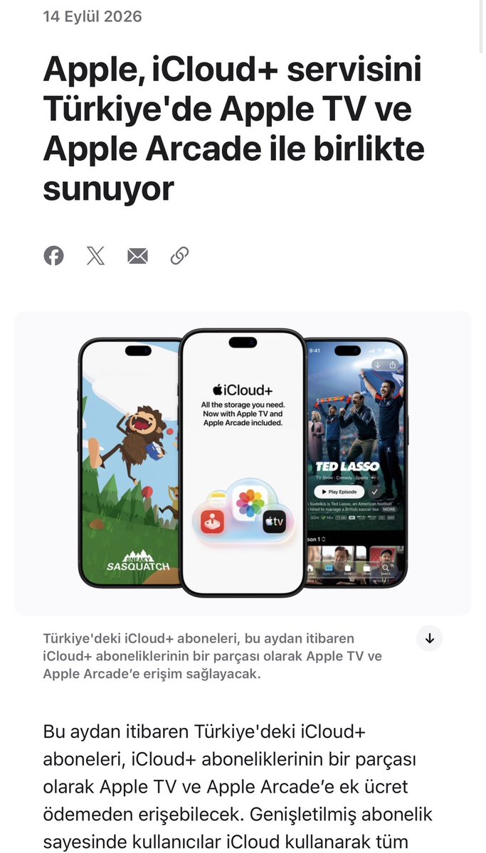 fx57's tweet photo. Apple uzun süredir merakla beklenen içerik platformu Apple TV’yi ülkemizde kullanıma sunuyor. iCloud+ servisiyle birlikte hem Apple’ın orijinal film ve dizileri hem de Apple Arcade oyunlarına erişim mümkün olacak. https://t.co/ZA5OH8EcZf