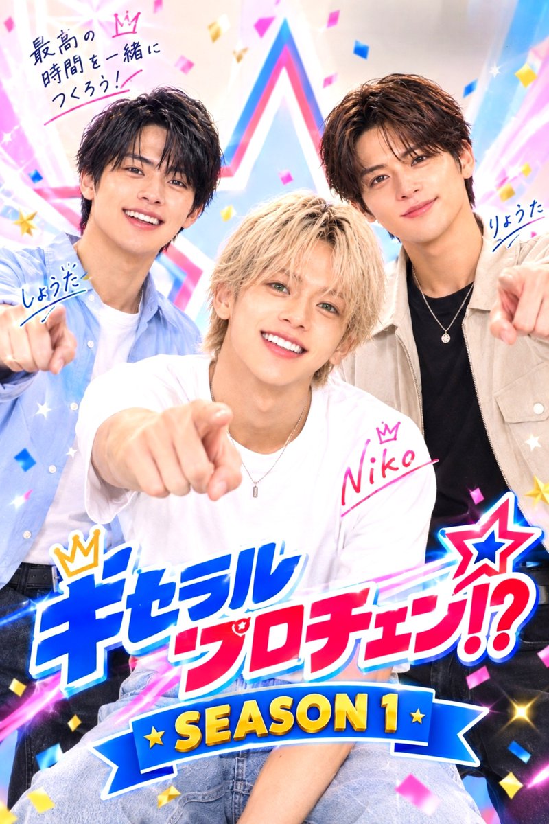 KittyPitchan_JP's tweet photo. シーズン1、ついに公開!
新しいステージへ。
誰が心を動かすのか…?
#キセラルプロチェン #Season1 #公式ミニチュア #日本番組 #新シーズン #番組ビジュアル #JpopStyle #AI https://t.co/voUpdrS5G0