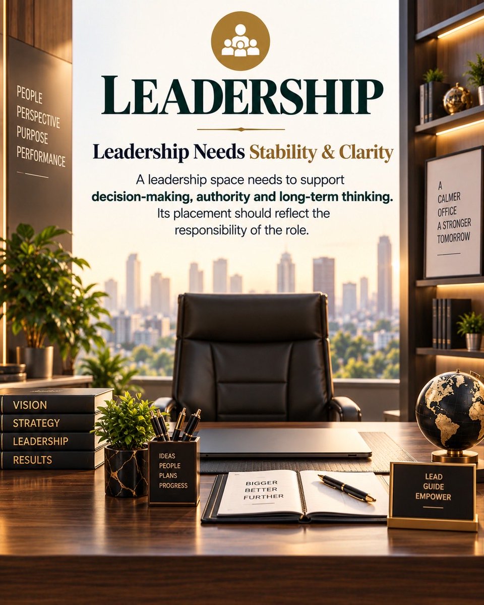VastuWithDivvya's tweet photo. Sales needs movement. Finance needs focus. Leadership needs stability. So why plan every workspace the same way? From a Vastu perspective, each function can benefit from a space aligned with its role, responsibilities and way of working. Does yours?
#vastu #vastuenergy #sales https://t.co/EgWWFU9U63