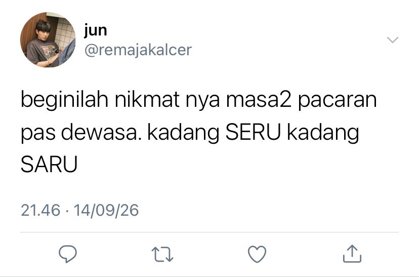 unagishy's tweet photo. junkang few tweets au
cw // harshwords, 🔞

beginilah masa-masa pacaran pas dewasa. kadang SERU kadang SARU https://t.co/HOrFzAZ2Wv