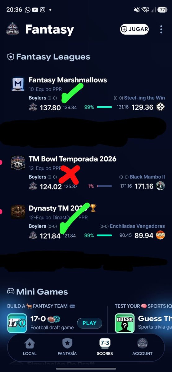 danopuma's tweet photo. @NFLFantasyEsp Se Ganaron 2 y se perdio 1. La 1era semana es buena https://t.co/P579QlIyjv