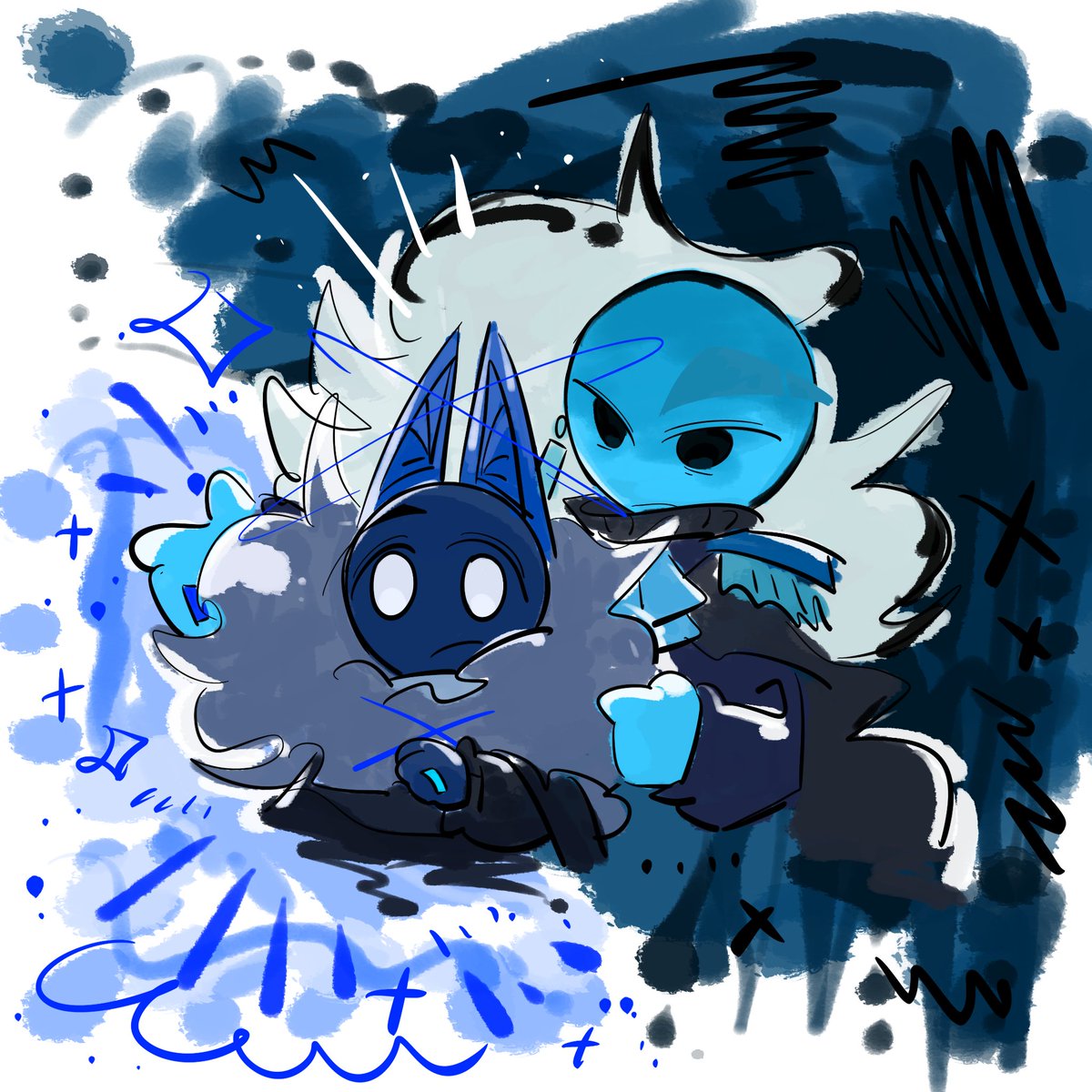 KMeow0_5's tweet photo. Wise is showing his wife(PlanetX), but it seems wise not very happy.
#solarballs #PlanetX #Wise #wisesolarballs #planetxsolarballs #wisex #solarballsart https://t.co/0B6oUMlBjR