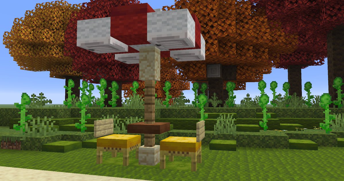 uga_totemuman's tweet photo. 新要素クッションで建築してみた
#Minecraft https://t.co/Gu57zHjBh0
