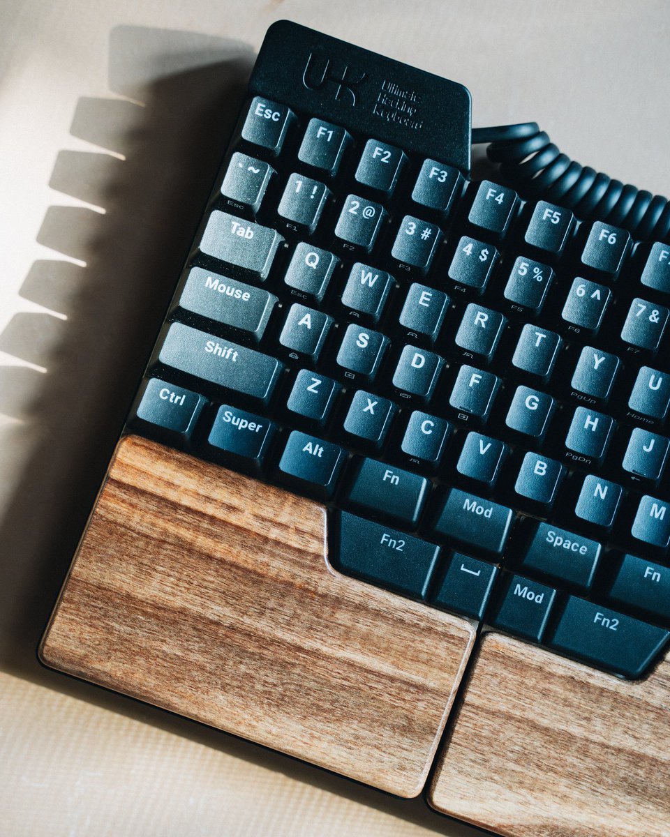 UltHackKeyboard's tweet photo. The five stages of keyboard customization:

🔹 Just the keycaps.
🔹 Okay, switches too.
🔹 This layout makes more sense.
🔹 I need a layer for that.
🔹 How many keyboards is too many?

And honestly, there are worse rabbit holes. ⌨️🧠

#UHK #Keyboard https://t.co/NoR5H67dCF