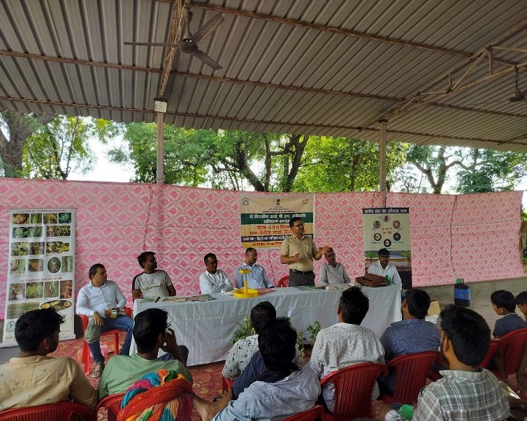 PPAIndia's tweet photo. Farmers were also encouraged to adopt environmentally friendly and sustainable pest management practices. https://t.co/u4tPVnMqw0