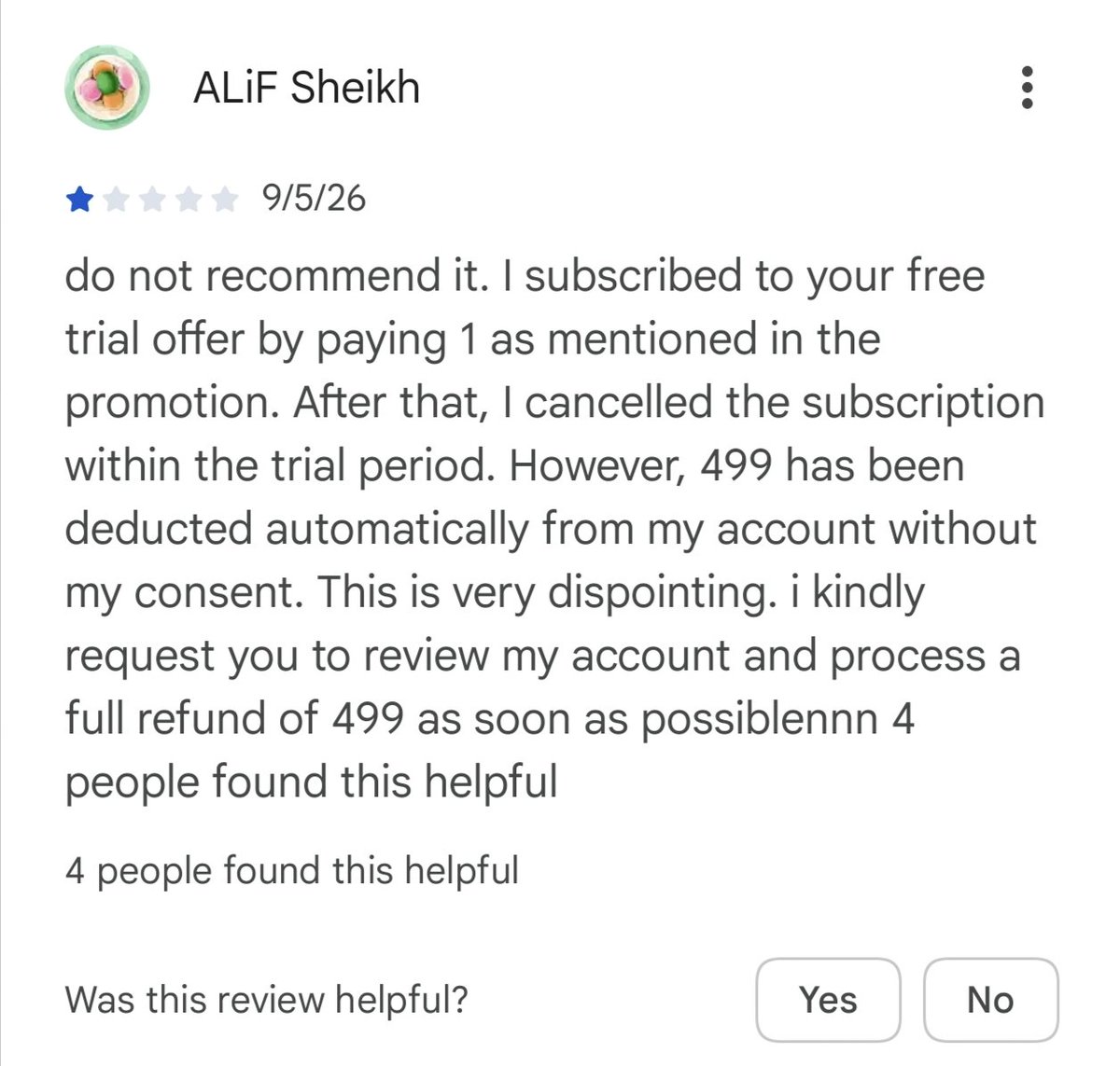 Neeteshx5's tweet photo. This is why I always read the reviews before downloading anything 😭 https://t.co/b79EuVGoWK