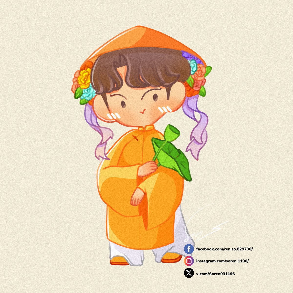 Soren031196's tweet photo. 🦊
#Pyosik #표식 #VIETNAM #ChibiArt #CuteChibi #ChibiDrawing #ChibiStyle #ChibiArtist #ChibiIllustration #DigitalArt #DigitalPainting https://t.co/5eon0ca5DI