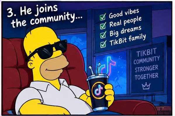 mshelia_5's tweet photo. 🔥 Don’t just watch the trend. Be part of it.

Attention is the new currency, and $TIKBIT is turning that attention into ownership. We’re not here to follow the viral economy — we’re here to help decentralize it.

The movement starts NOW. 🚀
#TikBit https://t.co/M9dfTxoW3D