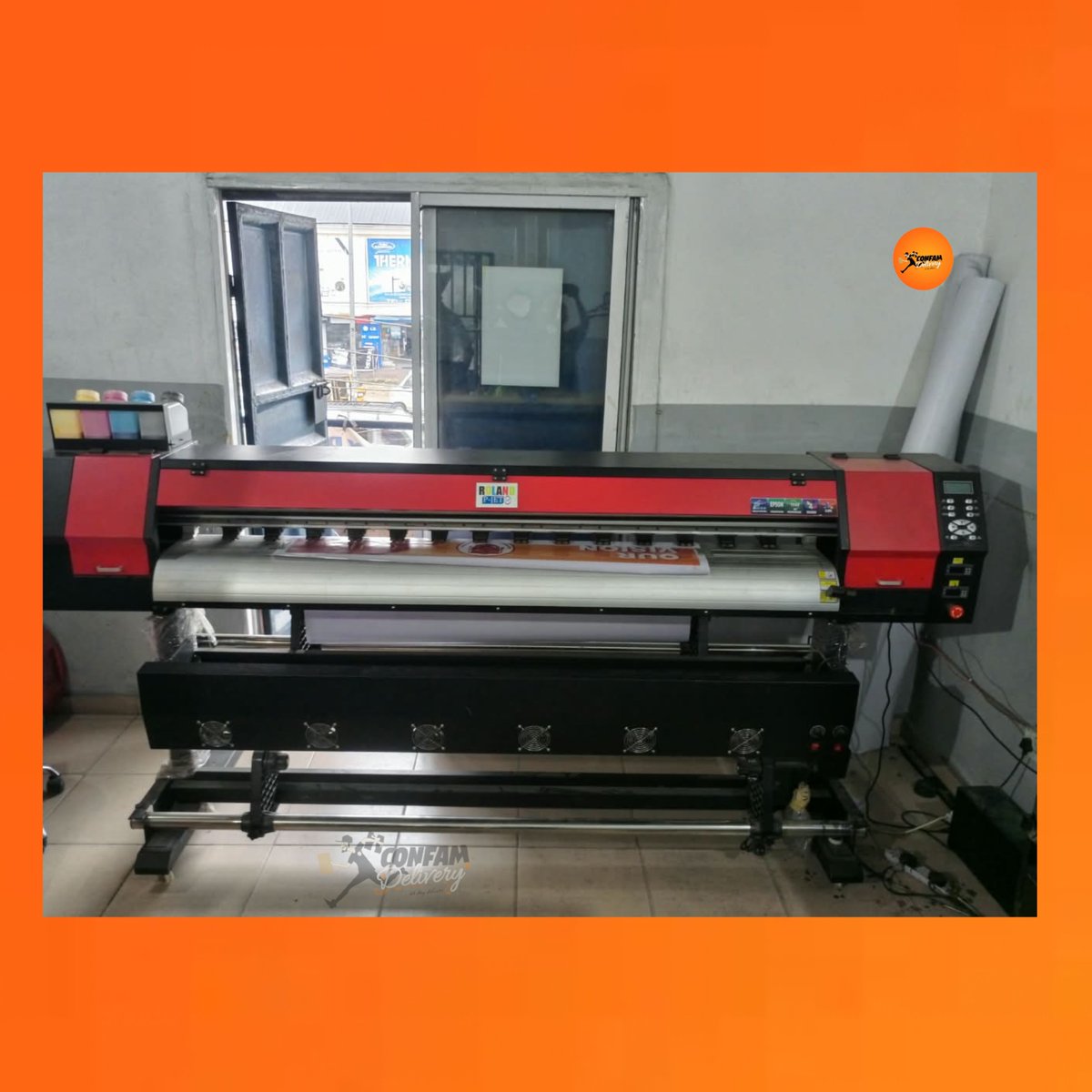 Confamdelivery's tweet photo. 6-Fit Flex Printing Machine for Sale

Looking for a reliable flex printing machine? This 6-Fit Flex Printing Machine is available 

📍 Location: Akpajo Junction, Port Harcourt, Rivers State
Price: ₦2.8 Million — slightly negotiable
📞 Contact: 08158925672

Serious buyers only. https://t.co/F0mRwsHzQq