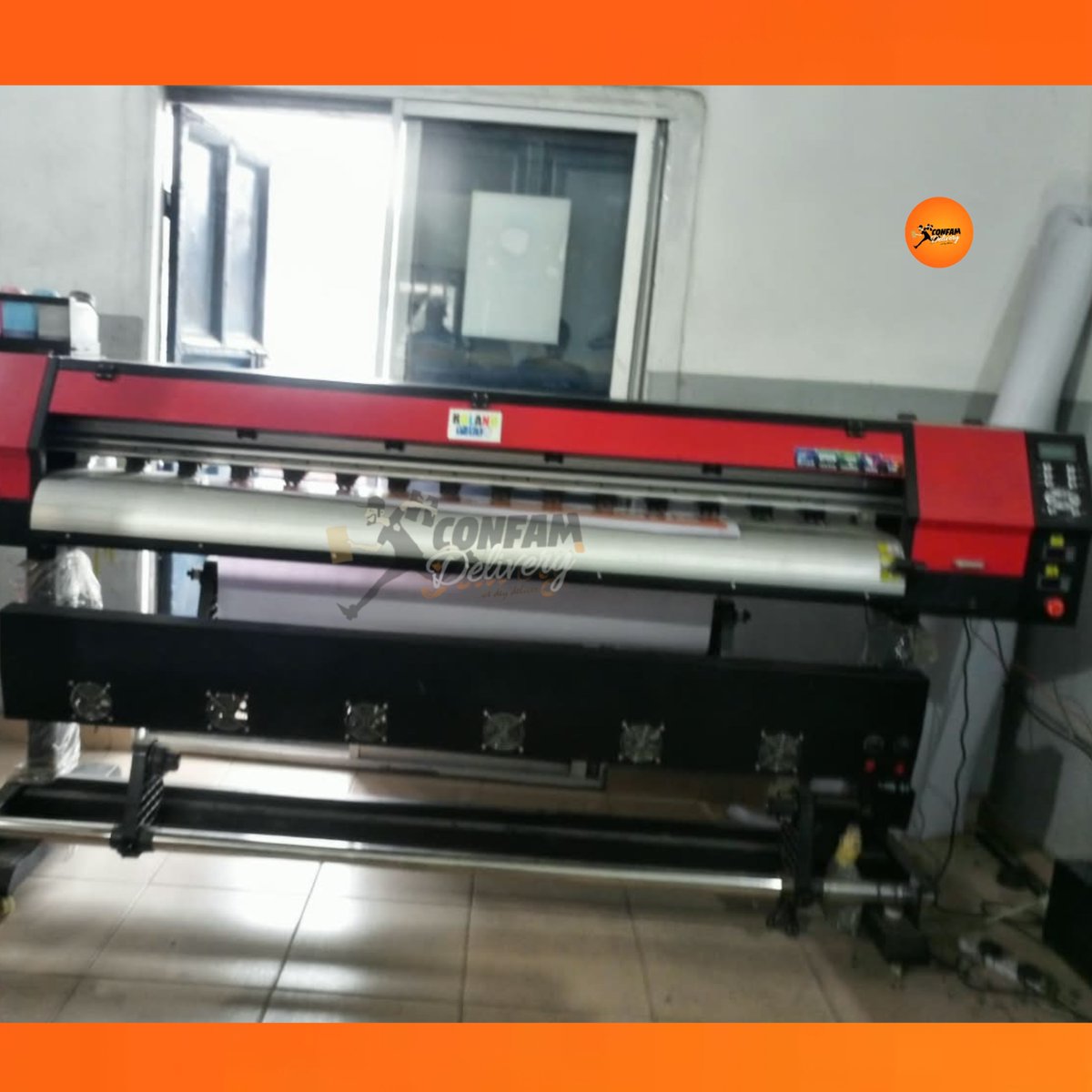 Confamdelivery's tweet photo. 6-Fit Flex Printing Machine for Sale

Looking for a reliable flex printing machine? This 6-Fit Flex Printing Machine is available 

📍 Location: Akpajo Junction, Port Harcourt, Rivers State
Price: ₦2.8 Million — slightly negotiable
📞 Contact: 08158925672

Serious buyers only. https://t.co/F0mRwsHzQq