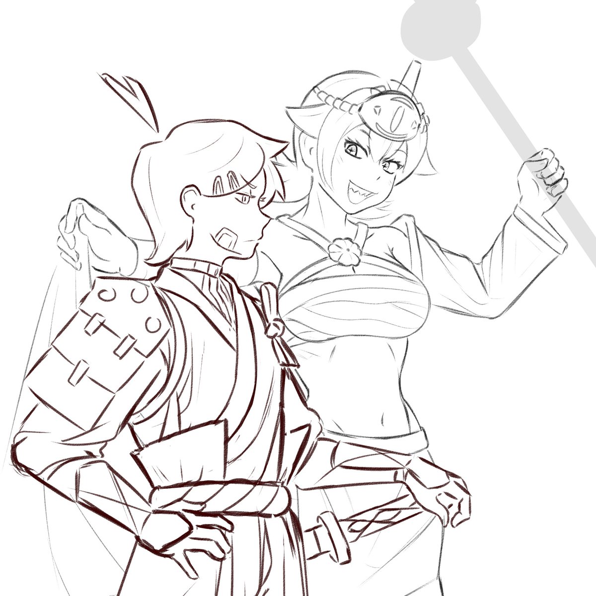 Evil_21ART's tweet photo. I'M WORKING ON SOMETHING
#WIP #RKGK https://t.co/8Og8S7JF8h