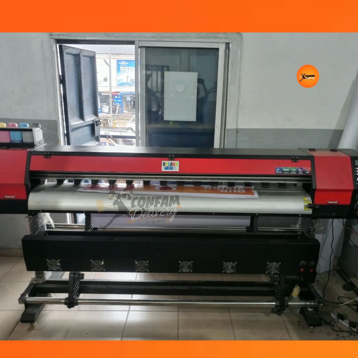 Confamdelivery's tweet photo. 6-Fit Flex Printing Machine for Sale

Looking for a reliable flex printing machine? This 6-Fit Flex Printing Machine is available 

📍 Location: Akpajo Junction, Port Harcourt, Rivers State
Price: ₦2.8 Million — slightly negotiable
📞 Contact: 08158925672

Serious buyers only. https://t.co/F0mRwsHzQq