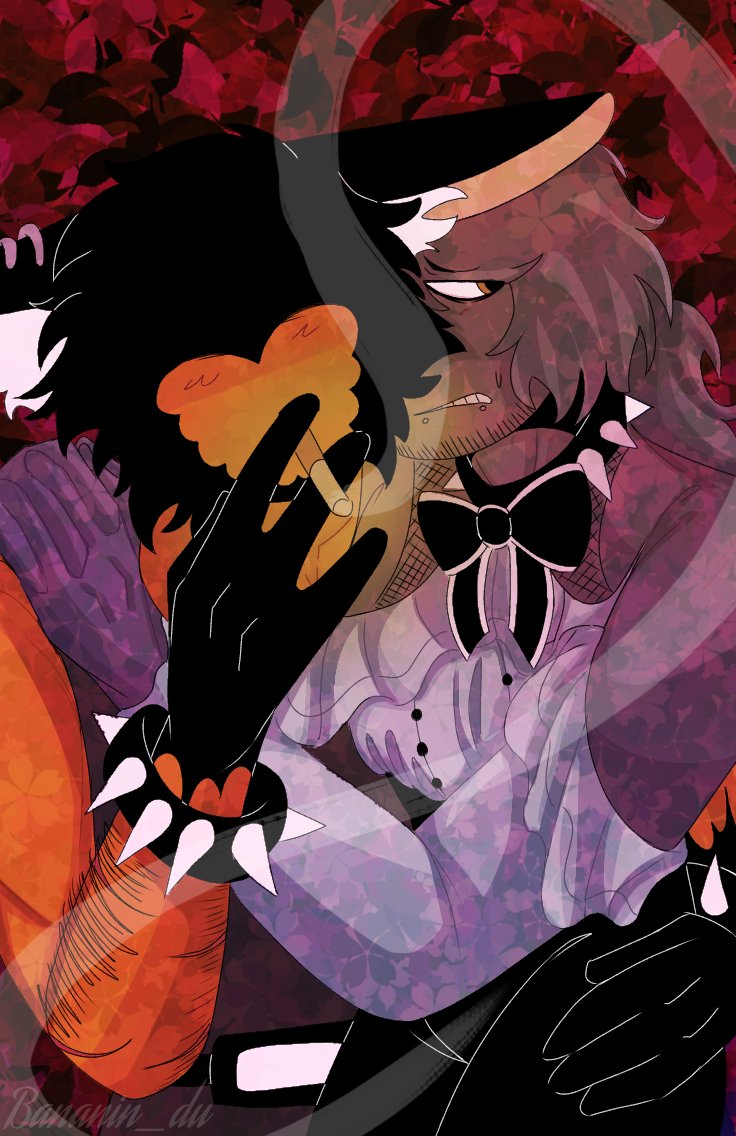 Bananin_du's tweet photo. Un pequeñito au 
#myart #Forsaken #doublefedora #mafiosoforsaken #chanceforsaken #au https://t.co/8roHGh7ysl