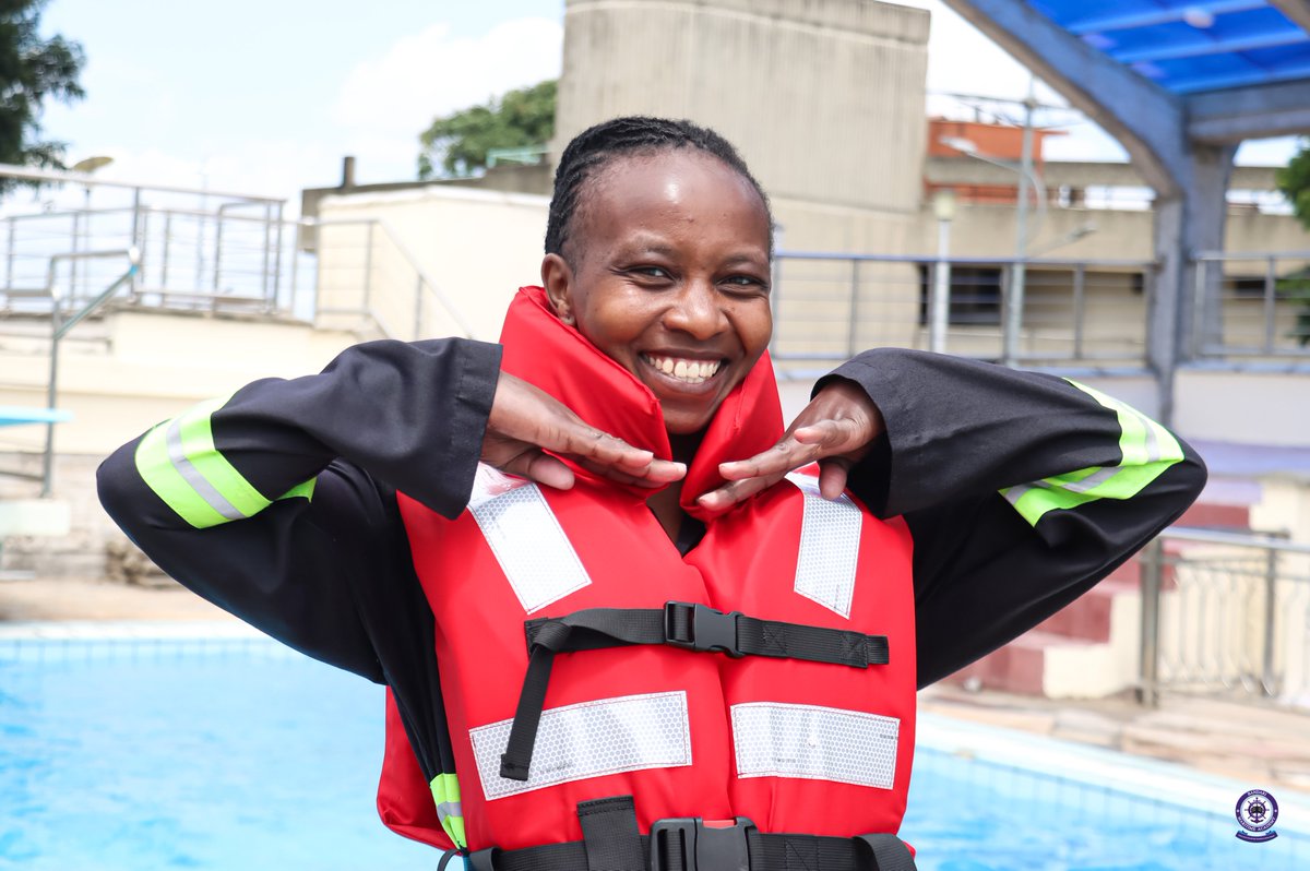BandariMA's tweet photo. From nursing to the sea, Elizabeth is pursuing a new career in the maritime industry. A KMTC Diploma holder with six years of nursing experience, she recently completed the STCW Basic Safety Training (BST) course at BMA.

https://t.co/SbMroY7BXK
#STCW
#BandariMaritimeAcademy https://t.co/lWI8RlyZ7P
