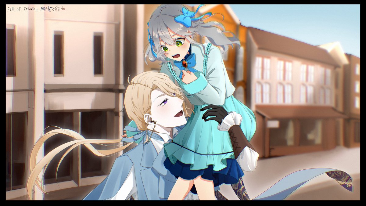 KSZ_e_915's tweet photo. 純潔と鉄血 1陣目
純鉄回すきっかけを作ってくれた2人🫶

背景が苦手すぎて遅くなったけど、エンドカード完成！
可愛いね可愛いね🥰✨ https://t.co/Kvh0HMP0Ww