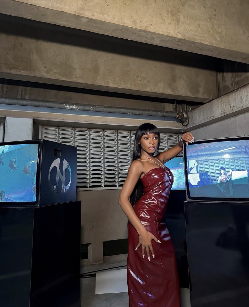 KORDEICLUB's tweet photo. normani at her “dopamine” listening party (2024) https://t.co/zYerVaDWwz