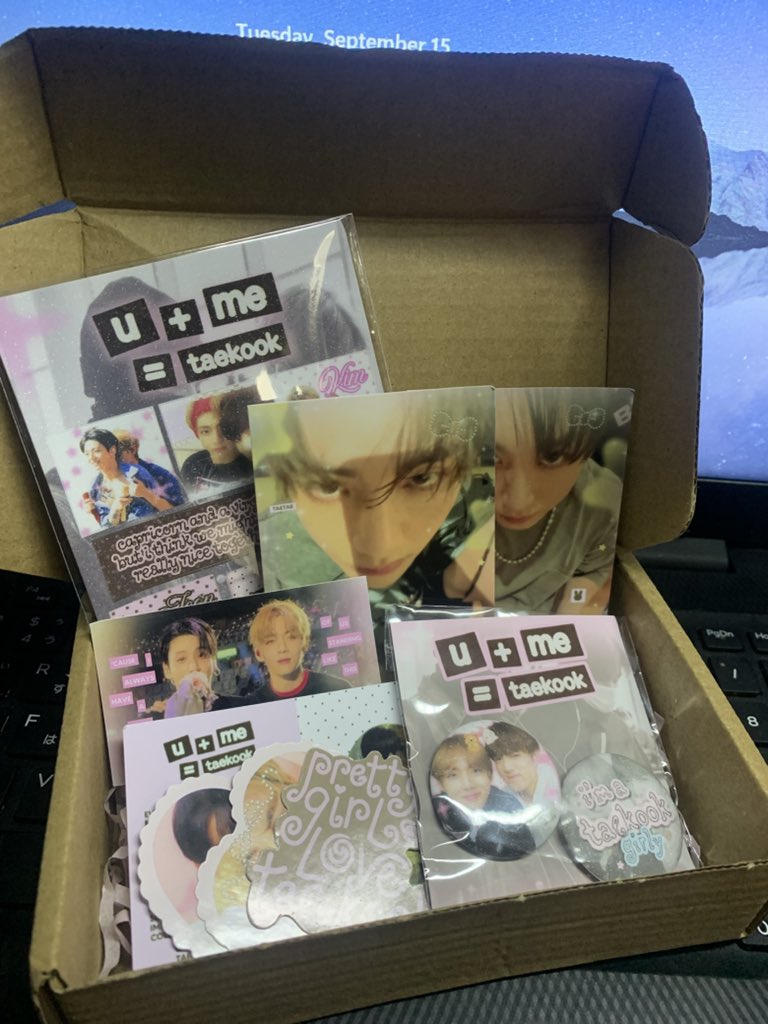 kyuviline's tweet photo. ☆ — #luckymail 

received a very cute package from @jendiariies this is so cuteee 🥹🥹 thank you so much and to the person who sent this !! lovelotsss alwayss may panlagay nako sa id para matakpan uni name HAHAHAHHAHA #fromjen https://t.co/tdgZNLpaxq