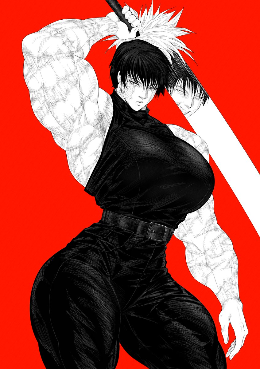 Macarronada96's tweet photo. Oi baodia desenhei a Maki de Jujutsu Kaisen https://t.co/TkeP7eyASS