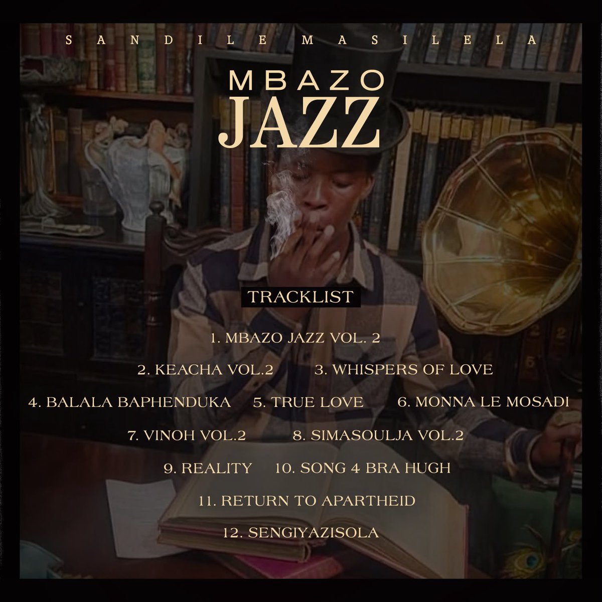 ClickMediaMusic's tweet photo. The wait is officially over🔥 
Sandile Masilela just dropped his highly anticipated album, Mbazo Jazz Vol.2. From deep cultural rhythms like Return to Apartheid to pure soulful bliss like Song 4 Bra Hugh,…

Run it up on Spotify now:
https://t.co/PUEbfTM17C https://t.co/d753I9yh8u