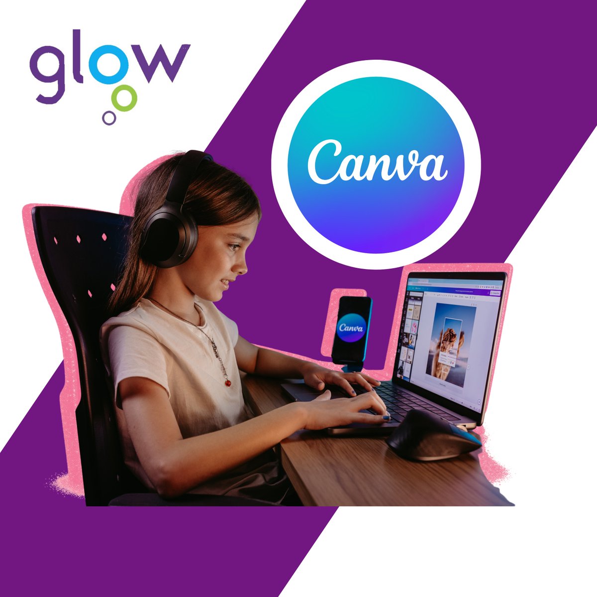 GlowScot's tweet photo. 📅 Join us for our ‘Engage Every Learner with Canva Education’ webinar on Wednesday 30 September 4-5pm. Teachers will explore how Canva supports differentiated learning, sparks creative curiosity &amp; helps learners capture &amp; reflect on their thinking.

👉https://t.co/Tsg7wxZtC2 https://t.co/Qaa4UDwb64