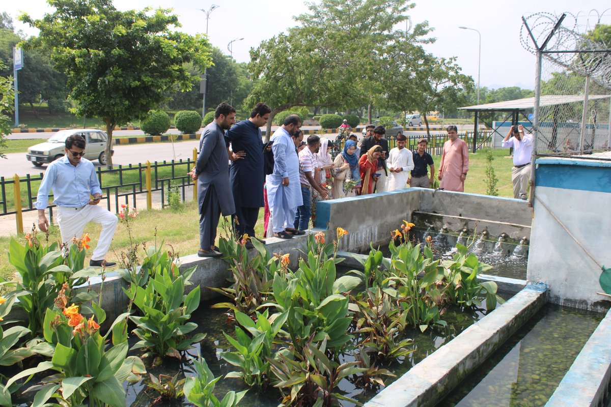 FDO_Pakistan98's tweet photo. FDO’s GIZ-funded FCRP exposure visit brought BZU, MNSU &amp; Emerson students to PCRWR, PMD, MoCC, CF-WARP Wetlands &amp; QAU to explore water management, groundwater recharge &amp; Nature-based Solutions. https://t.co/Z0FwwCvfcp