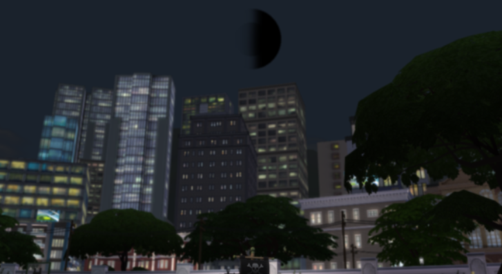 lunar_britney's tweet photo. sims 4 bug of the day: moon textures 😊 spread love and joy https://t.co/9il83pY12E