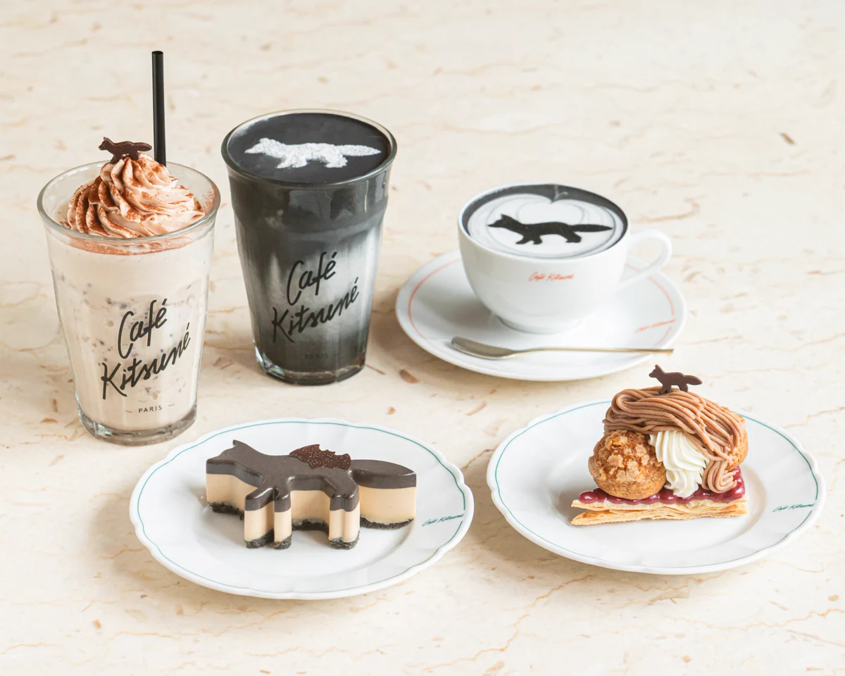 今だけSALEキツツキマークの小さなカフェセット Café Kitsuné Japan on X: 