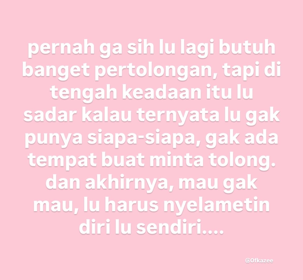 Ofkazee's tweet photo. pernah ngerasain gini ga? https://t.co/bqOqGkf03Y