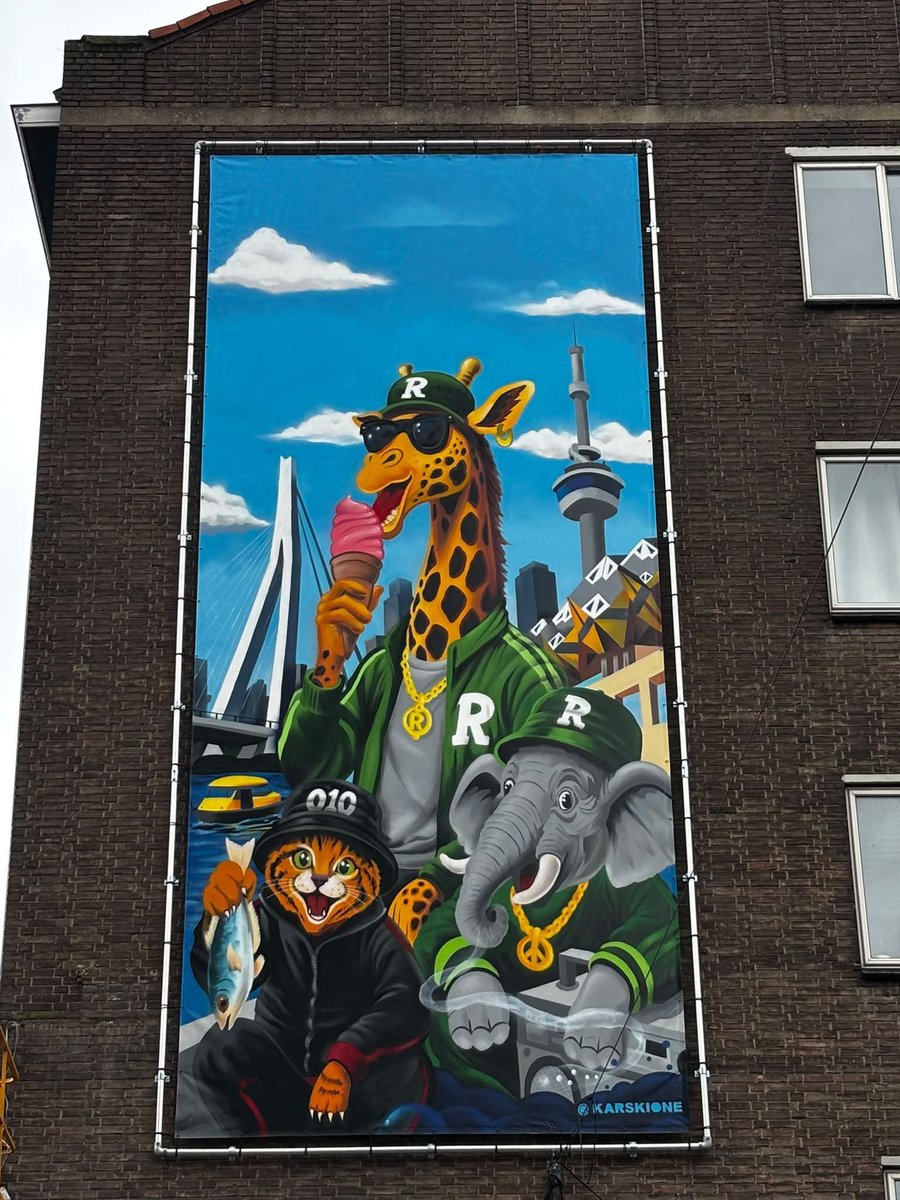 korte_rita's tweet photo. Beautiful StreetArt in Rotterdam! https://t.co/KpWIO4rY9e