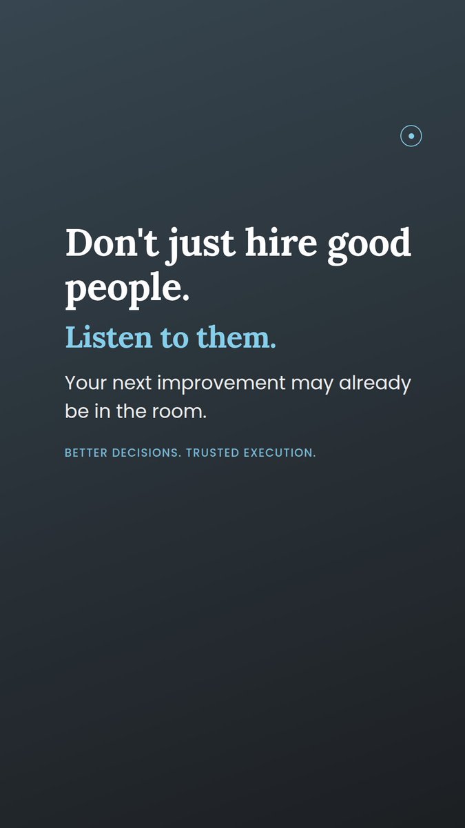MANDEOLGROUP's tweet photo. But a good idea sitting in one employee’s head isn’t yet an improved operation.

Understand it. Test it. Document it. Teach it.

That’s how individual knowledge becomes organisational capability.

Sometimes your next improvement is already in the room. #staff #wisdom #process https://t.co/6YkWfPMXpy