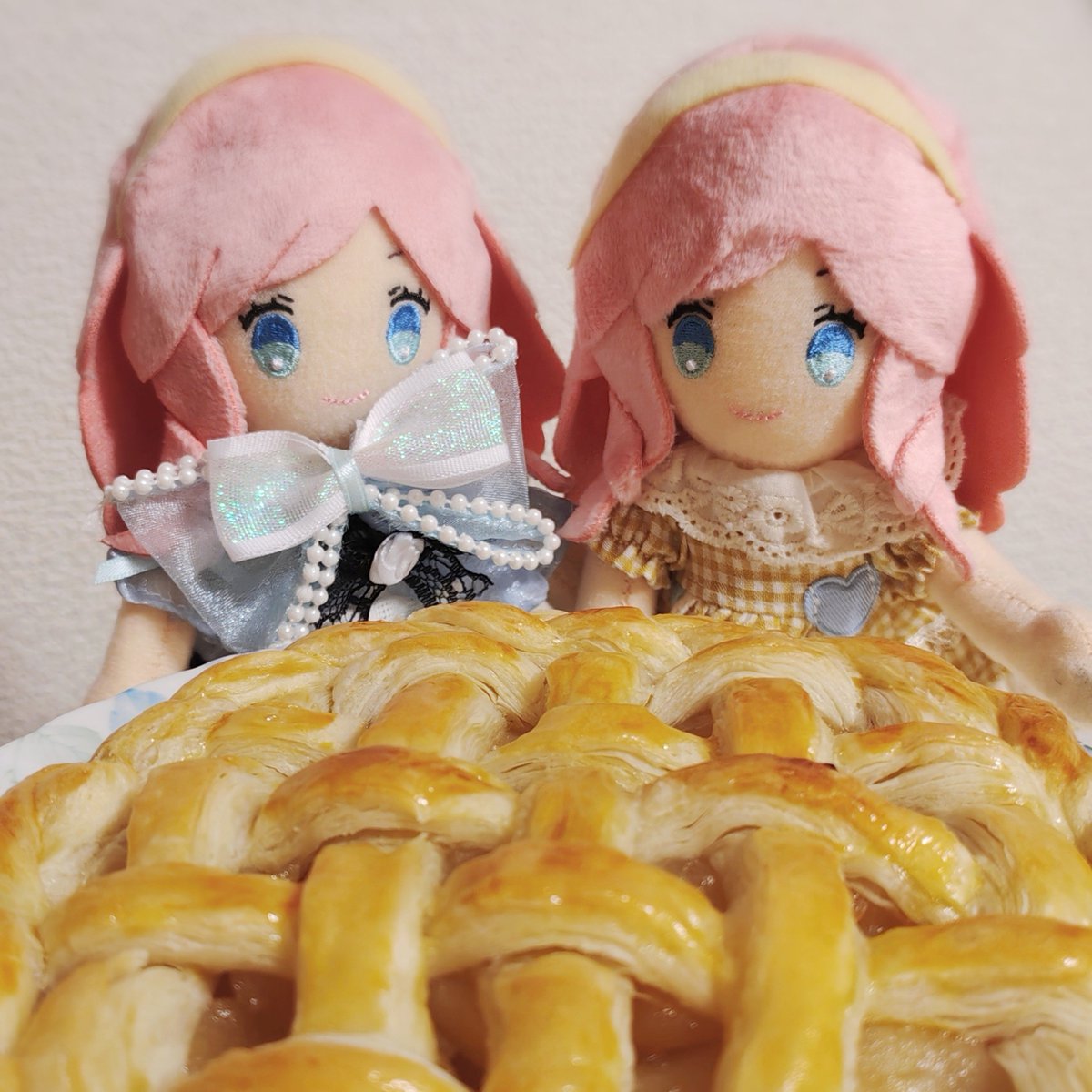 mkmkb___m's tweet photo. ️🫧🥂𝐇𝐚𝐩𝐩𝐲 𝐁𝐢𝐫𝐭𝐡𝐝𝐚𝐲🥂🫧

我が家の2人の為にアップルパイを焼きました🍎 https://t.co/FADEwoCLHv