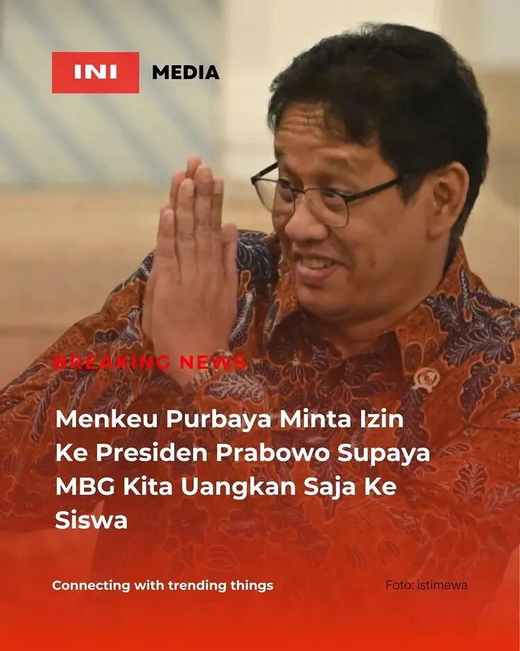 sibambaang's tweet photo. Terlalu vokal dan waras di kabinet Prabowo sehingga dicopot?

Inilah beberapa rekam jejak pak Purbaya: https://t.co/DmQREYcDfh