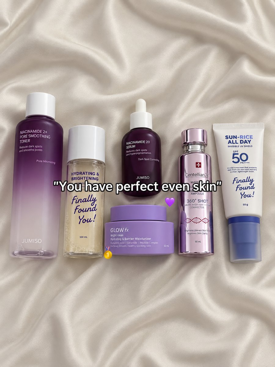saho794's tweet photo. Glowy, hydrated, even, or flawless — what’s your skin goal right now? https://t.co/6GHyXwt5AA