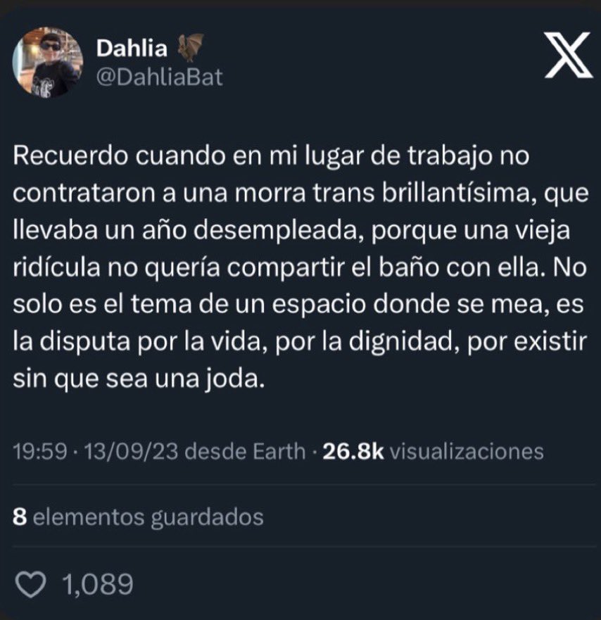 laurelyeye's tweet photo. Tres años desde que le negaron el acceso a Razzia a los baños públicos de mujeres en la Cineteca. 

Tres años de estos relatos, que vale la pena no olvidar. https://t.co/gF6rTjVITd