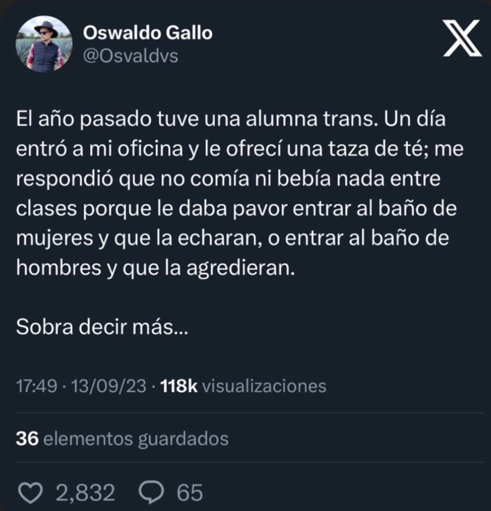 laurelyeye's tweet photo. Tres años desde que le negaron el acceso a Razzia a los baños públicos de mujeres en la Cineteca. 

Tres años de estos relatos, que vale la pena no olvidar. https://t.co/gF6rTjVITd